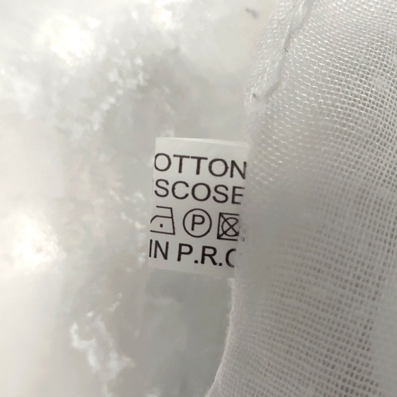 NWOT Nautical Navy Anchors Sheer White Infinity Scarf - Picture 6 of 7